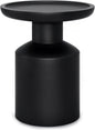 SIMPLIHOME Haynes 16-inch Wide Solid Mango End Table in Black, Handcrafted Boho-Style Accent Table for Living, Bedroom, or Home Office, Assembled