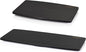 Prosumer's Choice Natural Bamboo TV Swivel Stand for LED/LCD TV, 31 & 21 inch Base Surface Black