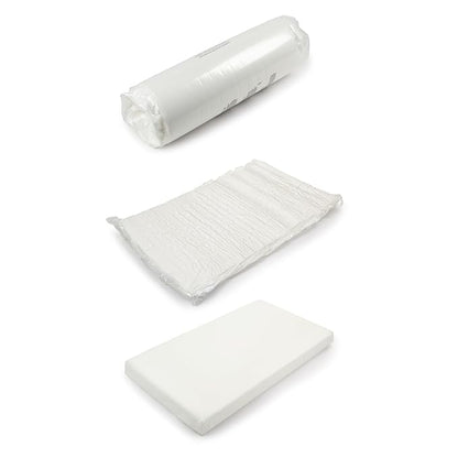 Graco Benton 5 in 1 Convertible Crib (GREENGUARD Gold Certified) with Premium Foam Crib and Toddler Mattress Included - White, Converts from Baby Crib to Toddler Bed, Daybed and Full-Size Bed