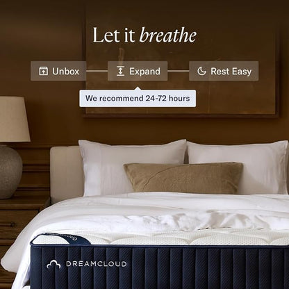 Premier 13" Full Mattress - Luxury Hybrid Gel Memory Foam - 365 Night Trial - Fiberglass Free - Forever Warranty - Mattress in a Box - CertiPUR-US Certified