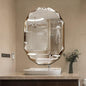 Single Beveled Edge Frameless Wall Mount Bathroom Vanity Mirror, 30” X 40”
