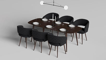 Ottomanson Dining Chair, Set of 2, Palermos Black