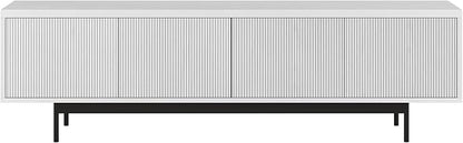 Henn&Hart Whitman, 70'' Rectangular TV Stand, White