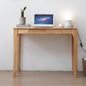 Solid Wood Desk, Gaming Study Home Office Desks for Work, Student PC Desk for Bedroom, Small Computer Desk for Small Spaces, Easy to Assemble (Wood Color, 39inch)