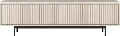 Henn&Hart Whitman, 70'' Rectangular TV Stand, Alder White