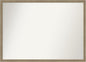 Amanti Art Grey Bathroom Mirror for Over Sink, 29x40 Florence Grey Rectangle Vanity Mirror, X-Large Casual Frame, Hangs Horizonally and Vertically, Bathroom Wall Decor, Non-Beveled Edge from WI, USA