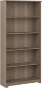 Bush Furniture Somerset 60W Office Desk with Drawers in Sand Oak