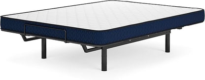 Signature Design by Ashley Twin Size Medium Firm 6 Inch Memory Foam Mattress with Breathable Quilted Cover, Fiberglass Free, Mattress in A Box