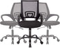 BestOffice Office Chair Desk Chair Mesh Computer Chair Back Support Modern Executive Adjustable Arms Rolling Swivel Chair for Women, Men(3 Pack)