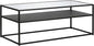 Ada 46'' Wide Rectangular Coffee Table in Blackened Bronze