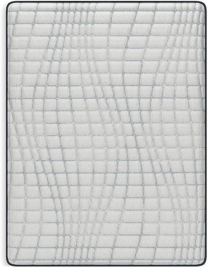 Signature Design by Ashley Hybrid 1300 13 Inch Plush Gel Memory Foam Mattress with Edge Support for Pressure Relief, California King, Fiberglass Free, Mattress in A Box