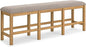 Signature Design by Ashley Havonplane 72" Counter Height Dining Bench, Brown