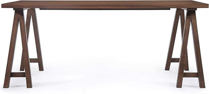 Christopher Knight Home Benson Mid-Century Modern 7 Piece Dining Set, Light Beige and Walnut