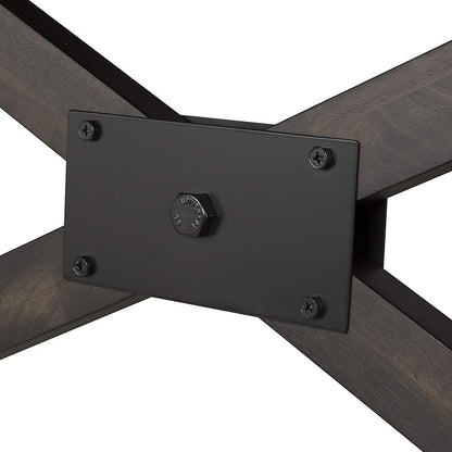 LIBERTY FURNITURE INDUSTRIES, INC. Double Bridge Trestle Table Set