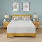 FDW | 14 Inch Queen Mattress | Medium Firm | Gel Memory Foam Mattress | White | Bed in a Box, CertiPUR-US Certified | Pressure Relief, Cooling Ventilated Foam | Washable Removable Cover