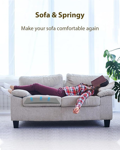 Couch Cushion Support, 20" x 20" Sofa Cushion Support for Sagging Seat, High Density Replacement Foam Insert for Sagging Couches, Loveseat, Furniture (Grey-1 pcs)