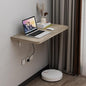 Pmnianhua Wall Mounted Folding Table,31'' Wall Mount Drop Leaf Table,Drop Down Table,Folding Table,Fold Down Wall Desk,Floating Desk for Wall Laundry Room Bar Home Office Small Space(Grey)