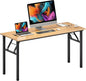 Need Home Office Desk - Large Computer Desk Sturdy Table Foldable Desk Gaming Computer Table No Assembly Required AC5BB 60 inch