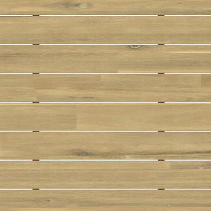 SIMPLIHOME Kona SOLID ACACIA WOOD 65 inch Wide Rectangle Contemporary Outdoor Dining Table in Light Teak for the Dining Room