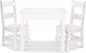 Melissa & Doug Wooden Kids Table & Chairs Set, Montessori, Homeschool Classroom Must Haves, Bedroom Furniture for Boys & Girls 3+