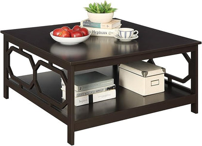 Convenience Concepts Omega Square 36" Coffee Table, Espresso