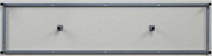 Manhattan Comfort Brighton 60" TV 7 Shelves, Tempered Glass Dividers and Media Wire Management, Modern Free-Standing Entertainment Center for Living Room, Fits up to 56" Television, OneSize, Beige