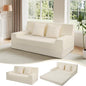 MeMoreCool Boneless Folding Sofa Bed Queen, Corduroy Convertible Sleeper Chair, Foldable Foam Mattress Chair, Comfy Fold‑Out Futon Couch Bed, Large Floor Sofa Couch for Living Room Guest