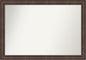 Amanti Art White Bathroom Mirror for Over Sink, 27x39 Cabinet White Narrow Rectangle Vanity Mirror, Large Modern Frame, Hangs Horizonally and Vertically, Bathroom Wall Decor, Non-Beveled Edge