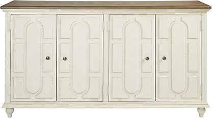 Signature Design by Ashley Roranville French Country Accent Cabinet or Server, White