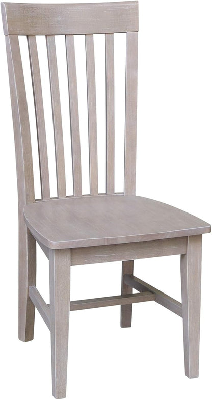 International Concepts Cosmo Chair Washed Gray Taupe