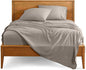 Bare Home Twin XL Sheet Set - 1800 Ultra-Soft Microfiber Twin Extra Long Bed Sheets - Double Brushed - Deep Pockets - Easy Fit - Extra Soft - 3 Piece Set - Bed Sheets & Pillowcases (Twin XL, Khaki)