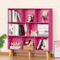 LEYAOYAO Bookshelf,3 Tier Book Shelf with Legs,Pink Modern Bookshelf,Large Freestanding Open Modern Bookshelves,Display Bookcases Decor Furniture for Nursery