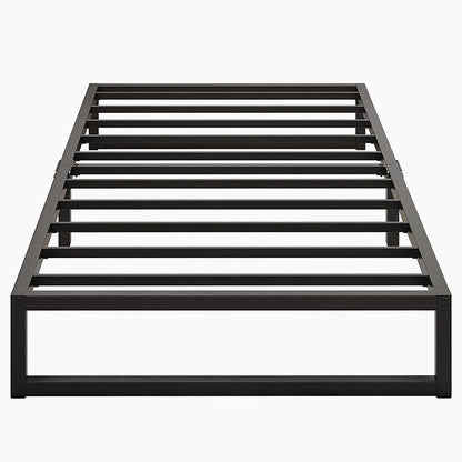 9 Inch Twin XL Bed Frames Heavy Duty Sturdy Metal Platform Bed Frame No Box Spring Needed, Noise Free, Easy Assembly, Black