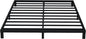 EMODA 6 Inch King Bed Frame No Box Spring Needed, Heavy Duty Metal Platform with Steel Slats, Noise Free, Easy Assembly, Black