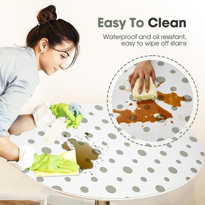 Beautysaid Shelf and Drawer Liner for Kitchen Cabinet, Non Adhesive Non Slip Shelf Paper Waterproof Washable Thickened for Dresser Pantry Shelve Bathroom Protector Liner(Polka Dot,18 in x 20 FT)