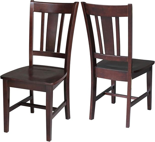 International Concepts San Remo Splat Back Chair, Java