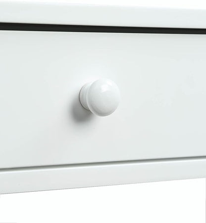 Convenience Concepts Omega 1 Drawer Console Table, White