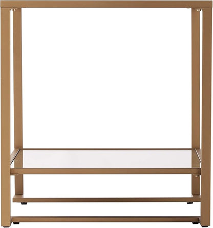 Southern Enterprises Horten End Table, Gold