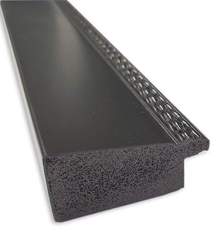 Amanti Art Black Bathroom Mirror for Over Sink, 23x19 Avon Black Rectangle Vanity Mirror, Small Casual Frame, Hangs Horizonally and Vertically, Bathroom Wall Decor, Beveled Edge