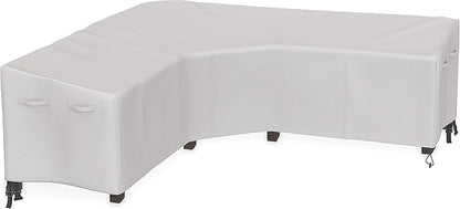SIMPLE HOUSEWARE Patio V-Shaped Sectional Sofa Set Cover