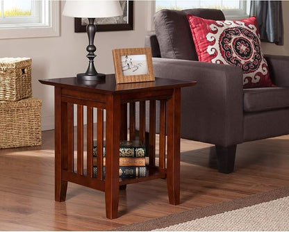 AFI, Mission End Table, Walnut