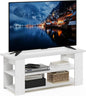Furinno Jaya TV Stand Up to 55-Inch, White