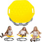 Special Supplies Spinning Chair for Kids- Versatile Kids Sit and Spin Sensory Chair for Training Body Coordination - Sensory Swivel Chair for Playroom, Bedroom, or Nursery (Yellow)
