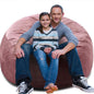 Bean Bag Chairs, Memory Foam Stuffing Bean Bag Chair for Adults/Teens/Kids, Velvet Lazy Sofa Furniture with Removable High-Rebound Memory Foam for Living Room Bedroom College Dorm