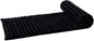 Leewadee - Foldable Floor Mattress - Japanese Roll Up Futon -Trifold Tatami Mat- Guest Floor Bed - Camping Mattress - Thai Massage Mat, Kapok Filled, 75 x 28 inches, Black