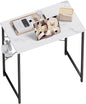 Pamray 23 Inch Computer Desk for Small Spaces, Home Office Work Desk with Headphone Hook, Small Office Desk Study Writing Table