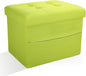 Ottoman Storage Ottoman Foot Rest Stool Foldable Bench with Storage Student Dormitory Bedroom and Entryway 17 X 13 X 13