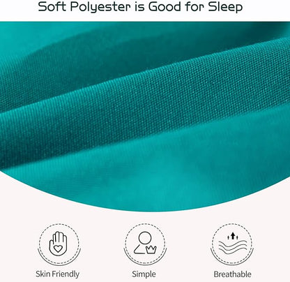 MAXYOYO Futon Mattress, Padded Japanese Floor Mattress Quilted Bed Mattress Topper, Extra Thick Folding Sleeping Pad Breathable Floor Lounger Guest Bed for Camping Couch, Turquoise, Queen