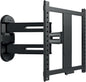 SANUS Height Adjustable Full Motion TV Wall Mount for 32” to 65” TVs – Raise or Lower TV 3” After Install – Maximizes Compatibility with Your Setup – 3 Step DIY w/Smooth Extension, Tilt & Swivel