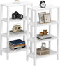 TUTOTAK Small Side Table, Narrow End Table, Skinny Sofa Table, Slim Nightstand, Couch Table, Living Room, Bed Room, White TB01BW0782